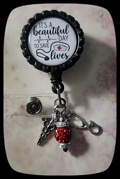 It's a Beautiful Day To Save Lives Badge Reel