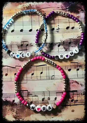 KPOP Demon Hunters 3 Stretch Bracelet Set