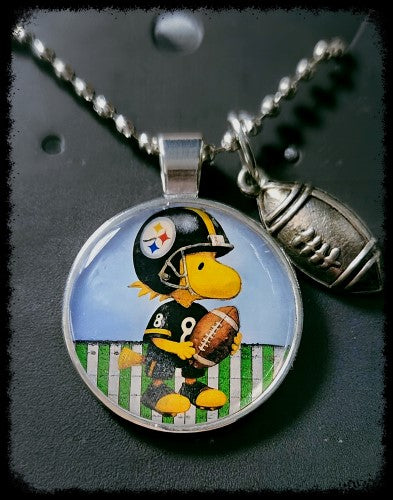 Woodstock Pittsburgh Steelers Necklace